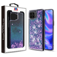 MyBat Quicksand Glitter Hybrid Protector Cover for Motorola Moto One 5GMoto One 5G
