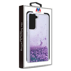MyBat Quicksand Glitter Hybrid Protector Cover for Samsung Galaxy S21 PlusGalaxy S21+