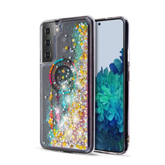 MyBat Quicksand Glitter Hybrid Protector Cover for Samsung Galaxy S22 PlusGalaxy S22+