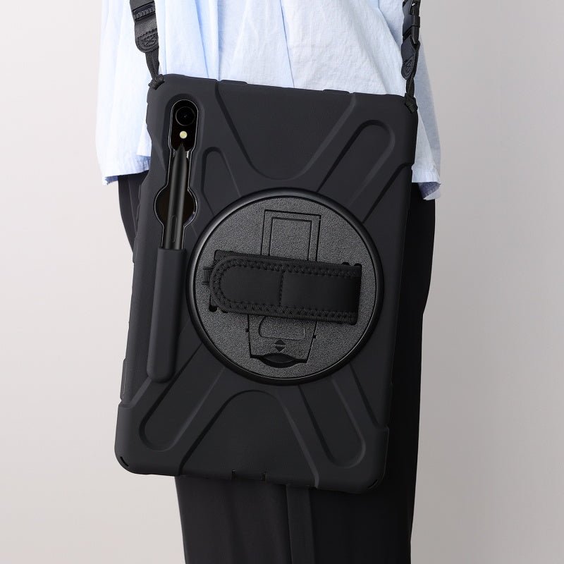 MyBat Rotatable Stand Protector Case (with Wristband) for Samsung Galaxy Tab S9Galaxy Tab S9
