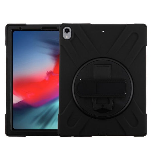 MyBat Rotatable Stand Protector Cover (with Wristband) for Apple iPad Pro 12.9 (2018) (A1876,A1895,A1983,A2014)iPad Pro 12.9 2018
