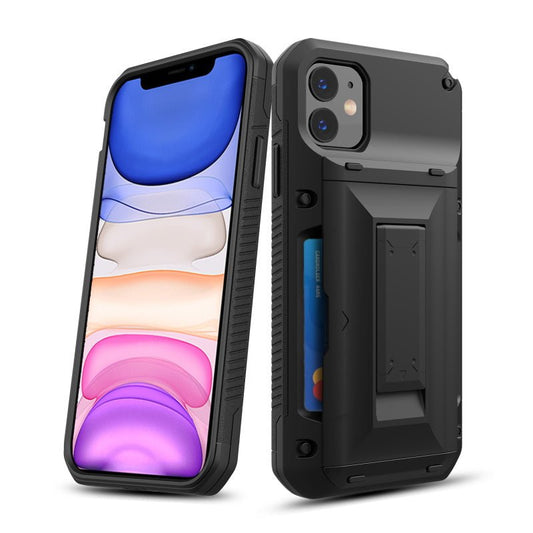 MyBat Pro StandGuard Series Case w/ Kickstand, Card Slot for Apple iPhone 11iPhone 11