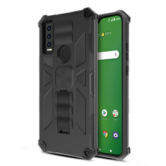 MyBat Pro Sturdy Hybrid Protector Cover (with Stand) for Cricket Ovation 3 / At&t Motivate MaxMyBat Pro