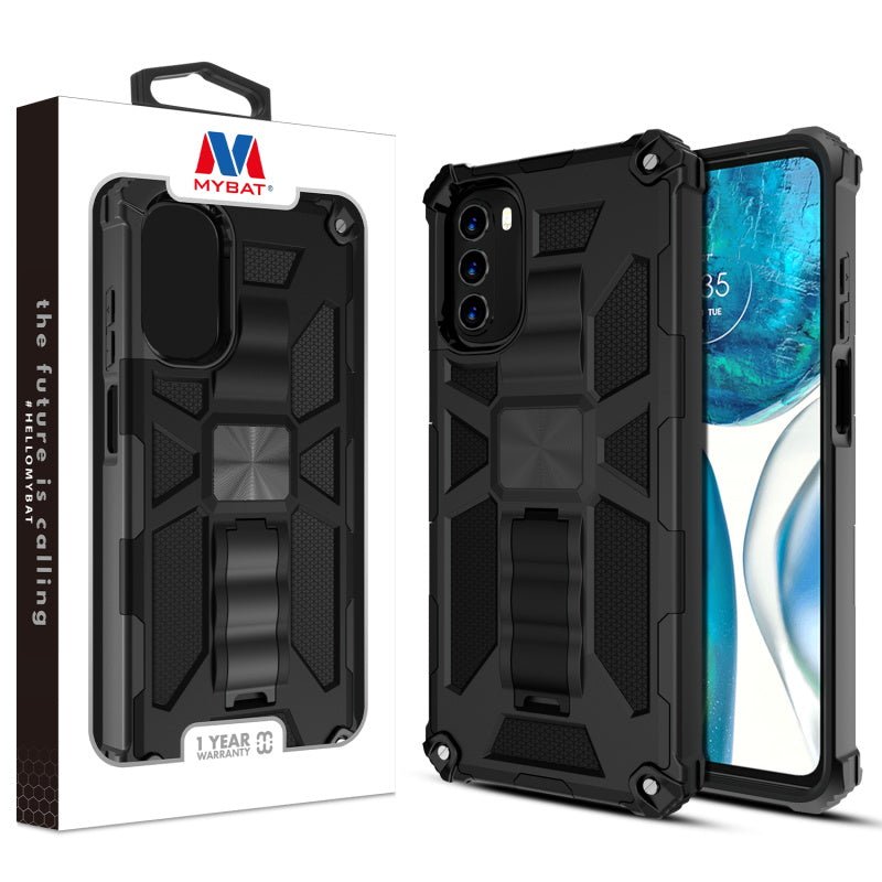 MyBat Pro Sturdy Hybrid Protector Cover (with Stand) for Motorola Moto G 5G (2022)Moto G 5G 2022