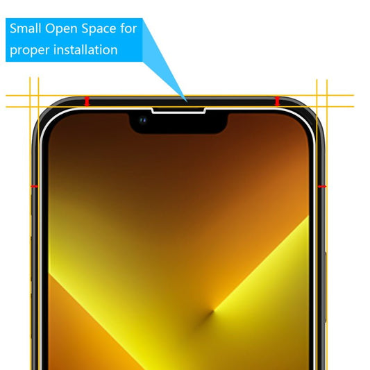 MyBat Tempered Glass Screen Protector (2.5D) for Apple iPhone 13 (6.1) / iPhone 13 Pro (6.1) / iPhone 14 (6.1) - Clear - MyBat Pro