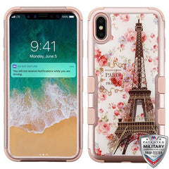 MyBat TUFF Krystal Gel Hybrid Protector Cover [Military - Grade Certified] for Apple iPhone XS MaxiPhone XS Max