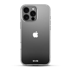 SYB Sturdy Gummy Cover for Apple iPhone 16 Pro Max - Highly Transparent Clear / Transparent Clear