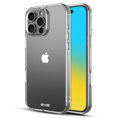 SYB Sturdy Gummy Cover for Apple iPhone 16 Pro Max - Highly Transparent Clear / Transparent Clear