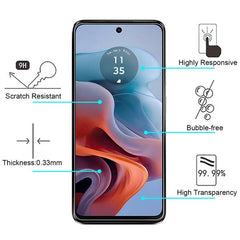 SYB Tempered Glass Screen Protector (2.5D) for Motorola Moto G 5G (2024) - Clear