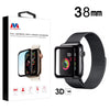 Full Adhesive Curved Coverage Tempered Glass Watch Screen Protector
