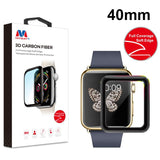 Full Coverage Tempered Glass Watch Screen Protector