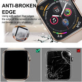 Full Coverage Tempered Glass Watch Screen Protector