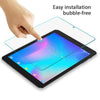 Image showing the MyBat Tempered Glass easy bubble free installation on the Alcatel Joy Tab.