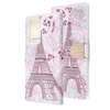 Eiffel Tower Diamond Wallet Case with Bedazzled Closure Strap for Samsung Galaxy Note 20