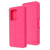 Hot Pink Smooth Element Wallet Case with Magnetic Closure Strap for Samsung Galaxy S20 Ultra.