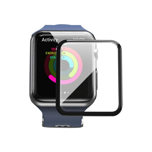 Full Adhesive Curved Coverage Tempered Glass Watch Screen ProtectorApple