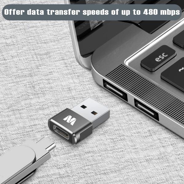 USB - C Female to USB - A Male AdapterMyBat