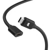 USB-C Male to USB-C Female Adapter Extension Cable (5FT)