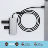 USB-C Male to USB-C Female Adapter Extension Cable (5FT)