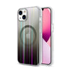 Gradient Gray Holographic Transparent Mood MagSafe Apple iPhone 13 Case. SKU - MIP13CSFSST002 UPC Code - 885126696937