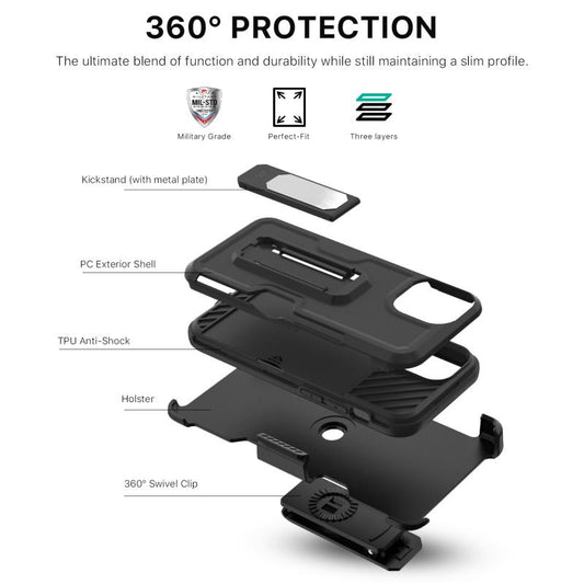 Mybat Pro Grip Combo Series Case For iPhone 13 ProiPhone 13 Pro