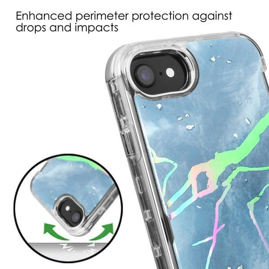 MyBat Pro Tuff Kleer Marble Series Case For iPhone SE/8/7iPhone SE/8/7