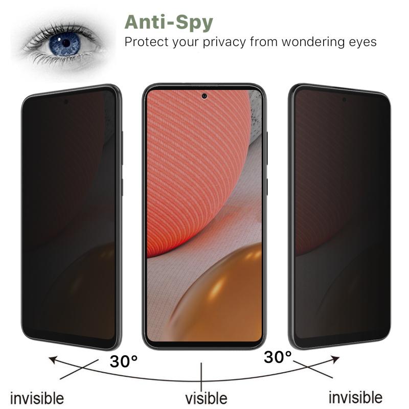 Privacy Tempered Glass Screen ProtectorGalaxy A72 5G