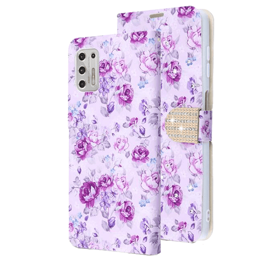 MyBat Pro MyJacket Diamond Series Wallet Case For Moto G Stylus 2021Moto G Stylus 2021