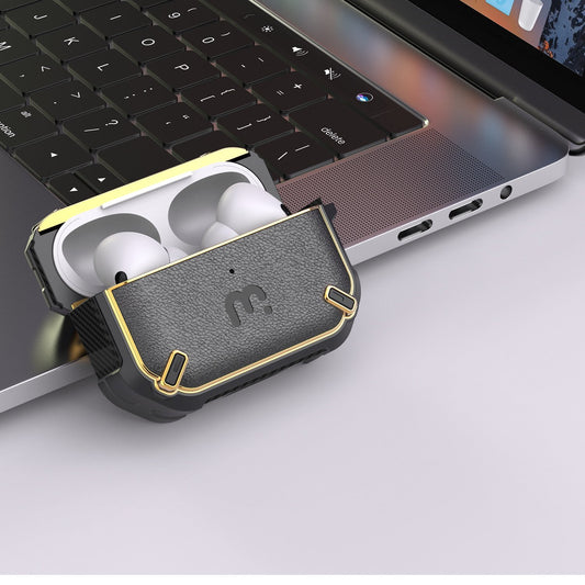 Mybat Pro Leather Armor Series Case For AirPods ProAirPods Pro