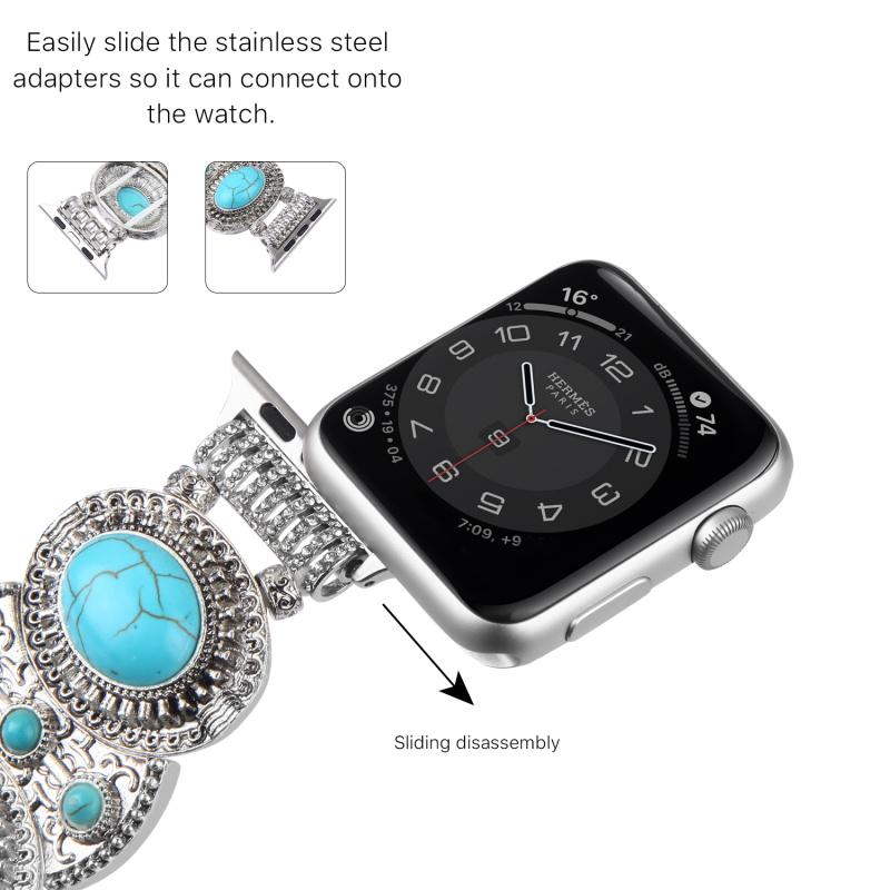 Apple Watch 38mm 40mm 41mm Turquoise Watchband
