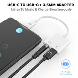 2-in-1 USB-C Audio Jack Adapter