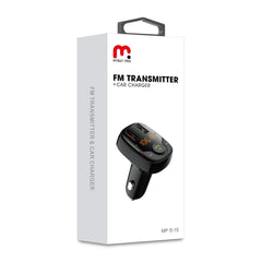 MyBat Pro S - 15 FM Transmitter + Car Charger - BlackMyBat Pro