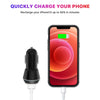 2-Port Quick Fast Charging Power Delivery Car Charger (20W)