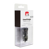 Clear Dual Port Power Delivery Car Charger