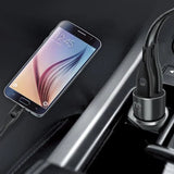 2-in-1 Car Charger with 6FT Micro USB Cable