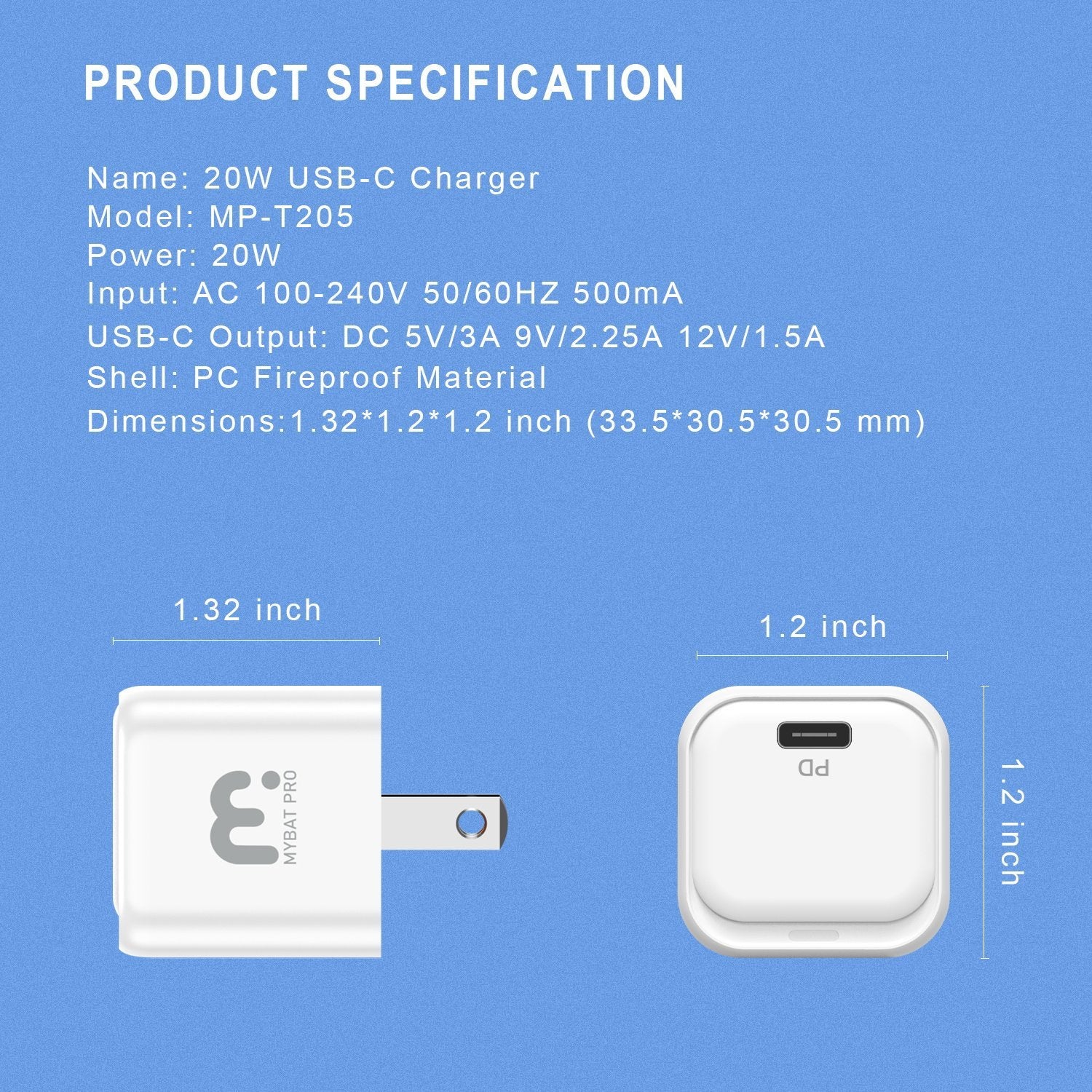 Kit chargeur maison 20W micro USB