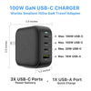 GaN USB-C Travel Adapter Charger (100W)
