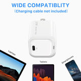 33W Mini USB-C Power Delivery GaN Wall Charger