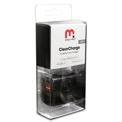 Clear 20W Dual Port Wall ChargerMyBat Pro