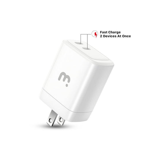 40W Dual USB - C Wall ChargerMyBat Pro