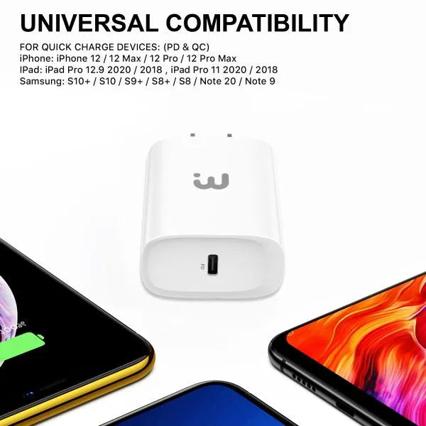 2 - In - 1 Fast Charging USB - C Wall Charger with 4FT USB - C CableMyBat Pro