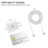 2-In-1 Fast Charging USB-C Wall Charger with 4FT Lightning Cable