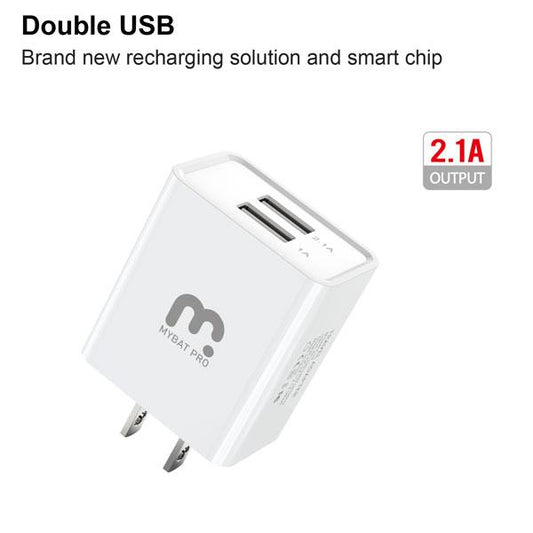 2 - in - 1 Travel Charger with 6FT Micro USB CableMyBat Pro