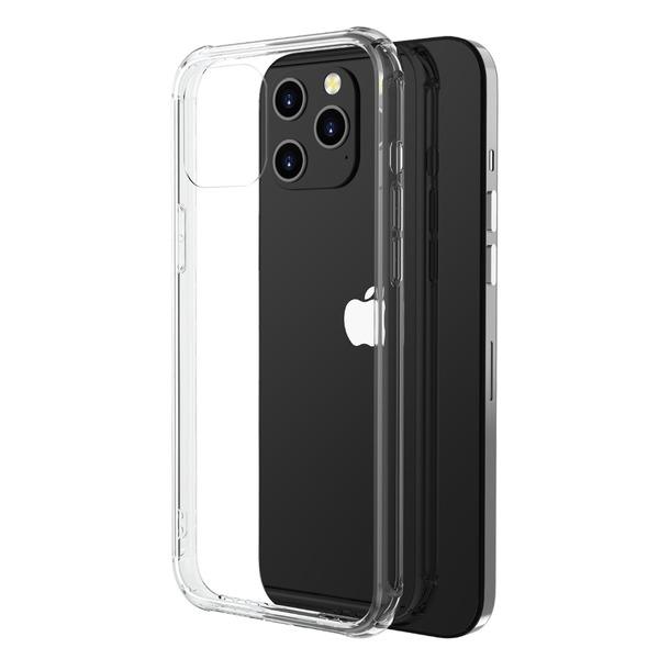 Wholesale Transparent Crystal Clear Case with Bumper Edge Protection for  iPhone 12 Pro Max 6.7 (Clear)
