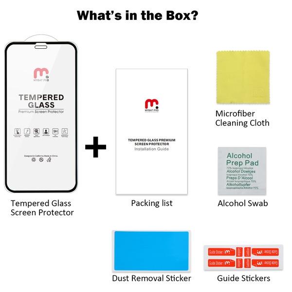 Full Coverage Tempered Glass Screen ProtectoriPhone 12 Pro Max