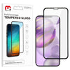 Clear anti smudge full coverage tempered glass screen protector for the Apple iPhone 12 Pro Max