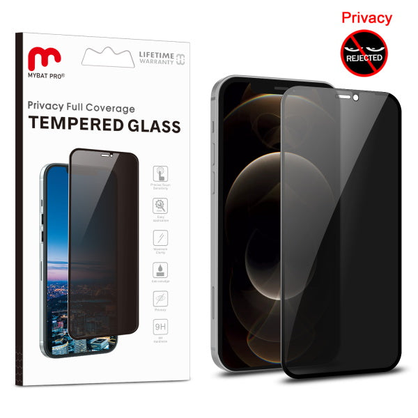 iPhone 12 Pro Max Screen Protector - Privacy Tempered Glass