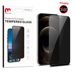 Full Coverage Privacy Tempered Glass Screen ProtectoriPhone 12 Pro Max
