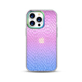 MYBAT PRO Mood Series Slim Cute Clear Crystal Case for iPhone 13 Pro Case, 6.1 inch, Stylish Shockproof Non-Yellowing Protective Cover for Women Girls, Iridescent Snake