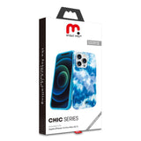 Box of Sky Blue Chic Case for iPhone 13 Pro Max.